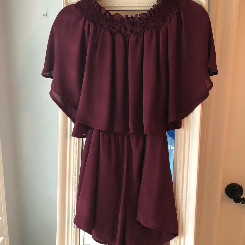 Strapless Romper